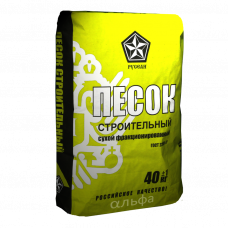 Песок речной (мытый) в мешках 40кг Песок речной (мытый) в мешках 40кг