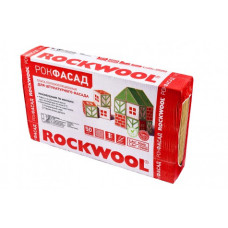 Утеплитель Базальтовая вата Rockwool/Роквул Рокфасад 1000х600х100 2 штуки в упаковке(1.2м2 ,0.12м3) 