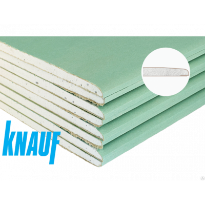 Гипсокартонный лист Knauf/Кнауф  влагостойкий 2500х1200х12,5 мм ,низкая цена-купить в интернет-магазине ШопМат.