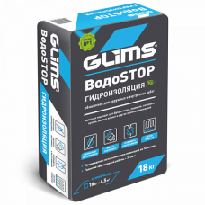 Высокоэффективная гидроизоляция Glims водостоп 18 кг Высокоэффективная гидроизоляция Glims водостоп 18 кг