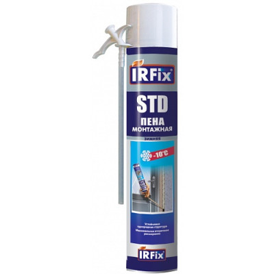 IRFix STD зимняя 750 мл - цена, купить пену монтажную IRFix STD зимняя 750 мл - Купить в Шопмат.
