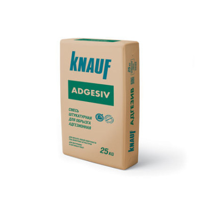 Штукатурка цементная Knauf ADGESIV  /КНАУФ  АДГЕЗИВ  25 кг- купить штукатурку цементную Knauf ADGESIV  /КНАУФ  АДГЕЗИВ  25 кг: цена, фото