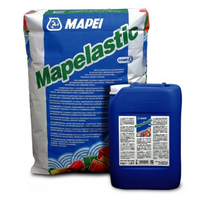 Гидроизоляция двухкомпонентная Mapei Mapelastic 32кг — цена, купить двухкомпонентную гидроизоляцию Mapei / Мапей Mapelastic 32кг