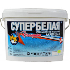 Краска супербелая Мастер Класс стандарт 14 кг