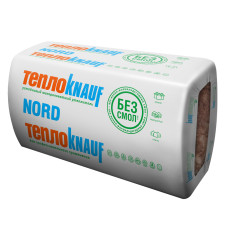Теплоизоляция ТеплоKnauf /Кнауф NORD /НОРД  033 1230х610х100 мм 6 плит в упаковке (4.5 м2;0.45 м3)