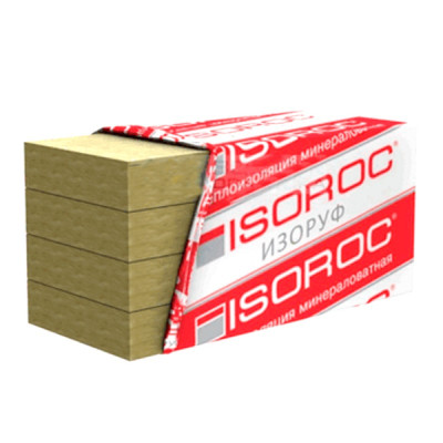 Базальтовая вата Isoroc/Изорок  Изоруф-Н (плотн.130) 1000х600х50 мм 5 штук в упаковке ,низкая цена-купить в интернет магазине ШопМат.