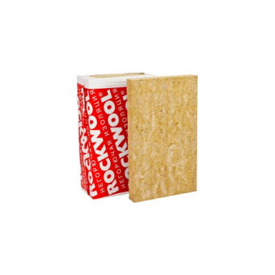 Каменная вата Rockwool (Роквул) Венти Баттс Оптима 1000x600x50 мм (8 штук в упаковке) 4,8м2; 0,24 м3