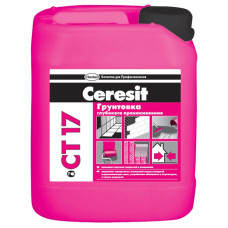 Грунтовка Ceresit/Церезит CT 17 универсальная 10 л Грунтовка Ceresit/Церезит CT 17 универсальная 10 л