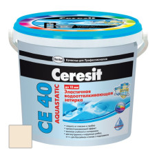 Затирка эластичная Ceresit CE 40 Aquastatic Натура