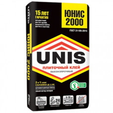 Клей для плитки Unis / Юнис  2000 25 кг