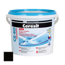 Затирка цементная Ceresit CE 40 Aquastatic Графит 2 кг Затирка цементная Ceresit CE 40 Aquastatic Графит 2 кг