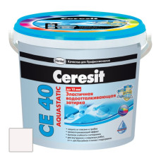 Затирка эластичная Ceresit CE 40 Aquastatic Мельба Затирка эластичная Ceresit CE 40 Aquastatic Мельба