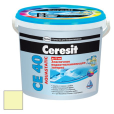 Затирка цементная Ceresit CE 40 Aquastatic Сахара Затирка цементная Ceresit CE 40 Aquastatic Сахара