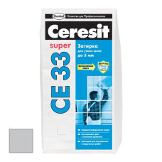 Затирка цементная Ceresit CE 33 Super Манхеттен 2 кг