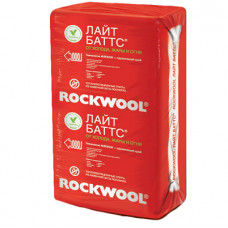 Базальтовая вата Rockwool / Роквул Лайт Баттс 1000х600х100 мм 5 штук в упаковке