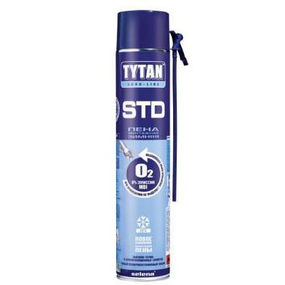 Пена монтажная Tytan Euro-Line STD O2 зимняя - Купить в Шопмат.